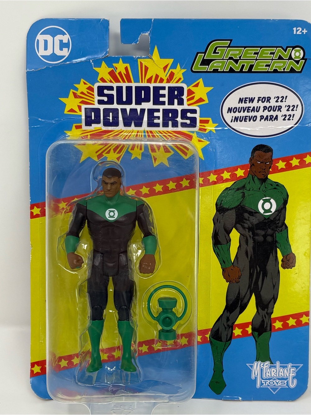 DC Super Powers Green Lantern John Stewart Action Figure McFarlane Toys 2022 NEW